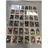Image 18 : PRIVATE COLLECTOR FROM AN ESTATE BINDER OF FOOTBALL CARDS 100 SHEETS OF 9 PHOTOS