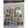 Image 1 : PRIVATE COLLECTOR FROM AN ESTATE BINDER OF FOOTBALL CARDS 67 SHEETS OF 9 PHOTOS