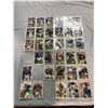 Image 9 : PRIVATE COLLECTOR FROM AN ESTATE BINDER OF FOOTBALL CARDS 67 SHEETS OF 9 PHOTOS