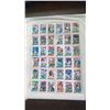 Image 10 : PRIVATE COLLECTOR FROM AN ESTATE BINDER OF FOOTBALL CARDS 74 SHEETS OF 9 CARDS/SHEET