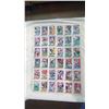 Image 11 : PRIVATE COLLECTOR FROM AN ESTATE BINDER OF FOOTBALL CARDS 74 SHEETS OF 9 CARDS/SHEET