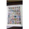 Image 17 : PRIVATE COLLECTOR FROM AN ESTATE BINDER OF FOOTBALL CARDS 74 SHEETS OF 9 CARDS/SHEET