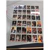 Image 21 : PRIVATE COLLECTOR FROM AN ESTATE BINDER OF BASKETBALL CARDS 96 SHEETS OF 9 CARDS/SHEET