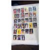 Image 11 : PRIVATE COLLECTOR FROM AN ESTATE BINDER OF BASKETBALL CARDS 52 SHEETS OF 9 CARDS/SHEET