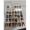 Image 12 : PRIVATE COLLECTOR FROM AN ESTATE BINDER OF BASKETBALL CARDS 122 SHEETS OF 9 PHOTOS/SHEET