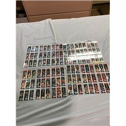 PRIVATE COLLECTOR FROM AN ESTATE BINDER OF BASKETBALL CARDS 122 SHEETS OF 9 PHOTOS/SHEET
