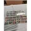 Image 1 : PRIVATE COLLECTOR FROM AN ESTATE BINDER OF BASKETBALL CARDS 122 SHEETS OF 9 PHOTOS/SHEET
