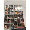 Image 21 : PRIVATE COLLECTOR FROM AN ESTATE BINDER OF BASKETBALL CARDS 122 SHEETS OF 9 PHOTOS/SHEET