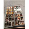 Image 30 : PRIVATE COLLECTOR FROM AN ESTATE BINDER OF BASKETBALL CARDS 122 SHEETS OF 9 PHOTOS/SHEET