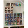 Image 19 : PRIVATE COLLECTOR FROM AN ESTATE BINDER OF BASKETBALL CARDS 74 SHEETS OF 9 CARDS/SHEET