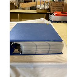 PRIVATE COLLECTOR FROM AN ESTATE BINDER OF BASKETBALL CARDS 123 SHEETS OF 9 CARDS/SHEET