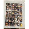 Image 26 : PRIVATE COLLECTOR FROM AN ESTATE BINDER OF BASKETBALL CARDS 123 SHEETS OF 9 CARDS/SHEET