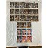 Image 33 : PRIVATE COLLECTOR FROM AN ESTATE BINDER OF BASKETBALL CARDS 123 SHEETS OF 9 CARDS/SHEET