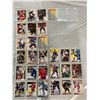 Image 18 : PRIVATE COLLECTOR FROM AN ESTATE BINDER OF HOCKEY CARDS 120 SHEETS OF 9 CARDS/SHEET