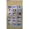 Image 6 : PRIVATE COLLECTOR FROM AN ESTATE BINDER OF HOCKEY CARDS 98 SHEETS OF 9 CARDS/SHEET