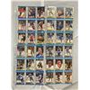 Image 20 : PRIVATE COLLECTOR FROM AN ESTATE BINDER OF HOCKEY CARDS 94 SHEETS OF 9 CARDS/SHEET