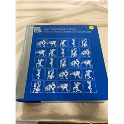 PRIVATE COLLECTOR FROM AN ESTATE BINDER OF HOCKEY CARDS 107 SHEETS OF 9 CARDS/SHEET