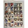 Image 9 : PRIVATE COLLECTOR FROM AN ESTATE BINDER OF HOCKEY CARDS 92 SHEETS OF 9 CARDS/SHEET