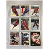 Image 25 : PRIVATE COLLECTOR FROM AN ESTATE BINDER OF HCOKEY CARDS 89 SHEETS OF 9 CARDS/SHEET
