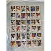 Image 18 : PRIVATE COLLECTOR FROM AN ESTATE  HOCKEY CARDS 103 SHEETS OF 9 CARDS/SHEET
