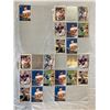 Image 12 : PRIVATE COLLECTOR FROM AN ESTATE  BINDER OF BASEBALL CARDS 31 SHEETS OF 9 CARDS/SHEET