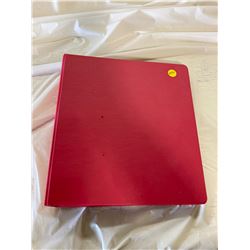 PRIVATE COLLECTOR FROM AN ESTATE  BINDER OF BASEBALL CARDS 31 SHEETS OF 9 CARDS/SHEET