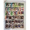 Image 20 : PRIVATE COLLECTOR FROM AN ESTATE BASEBALL CARDS 92 SHEETS OF 9 CARDS/SHEET