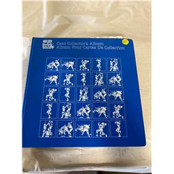 PRIVATE COLLECTOR FROM AN ESTATE BINDER OF BASEBALL CARDS 108 SHEETS OF 9 CARDS/SHEET