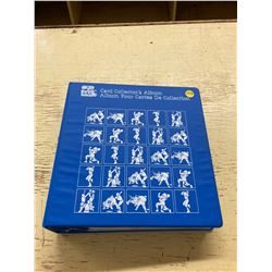 PRIVATE COLLECTOR FROM AN ESTATE BINDER OF BASEBALL CARDS 78 SHEETS OF 9 CARDS/SHEET