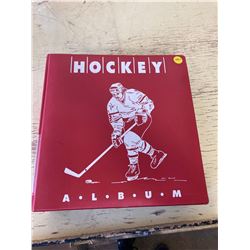 PRIVATE COLLECTOR FROM AN ESTATE BINDER OF HOCKEY CARDS 79 SHEETS OF 9 CARDS/SHEET