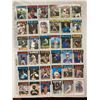 Image 18 : PRIVATE COLLECTOR FROM AN ESTATE BINDER OF BASEBALL CARDS 103 SHEETS OF 9 CARDS/SHEET