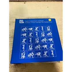 PRIVATE COLLECTOR FROM AN ESTATE BINDER OF BASEBALL CARDS 103 SHEETS OF 9 CARDS/SHEET