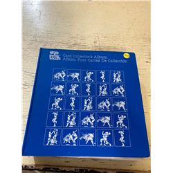 PRIVATE COLLECTOR FROM AN ESTATE BINDER OF BASEBALL CARDS 98 SHEETS OF 9 CARDS/SHEET