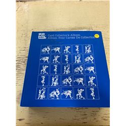 PRIVATE COLLECTOR FROM AN ESTATE BVINDER OF BASEBALL CARDS 100 SHEETS OF 9 CARDS/SHEET