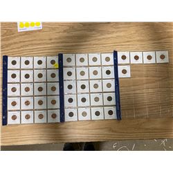 1924-1995 CANADIAN PENNIES