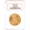Image 1 : 1927 $20 St. Gaudens Double Eagle Gold Coin NGC MS63