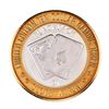 Image 1 : .999 Silver Slots A Fun Casino Las Vegas, NV $10 Limited Edition Casino Gaming Token