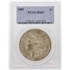 Image 1 : 1889 $1 Morgan Silver Dollar Coin PCGS MS63