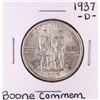 Image 1 : 1937-D Boone Commemorative Half Dollar Coin