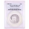 Image 1 : 2003-W $50 Proof American Platinum Eagle Coin PCGS PR70DCAM