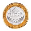 Image 1 : .999 Fine Silver Luxor Las Vegas, Nevada $10 Limited Edition Gaming Token