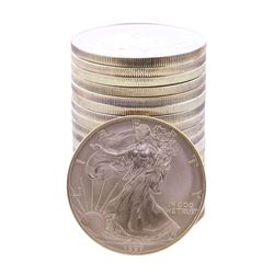 Roll of (20) Brilliant Uncirculated 1997 $1 American Silver Eagle Coins