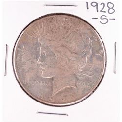 1928-S $1 Peace Silver Dollar Coin