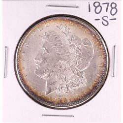 1878-S $1 Morgan Silver Dollar Coin Nice Toning