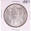 Image 1 : 1887 $1 Morgan Silver Dollar Coin