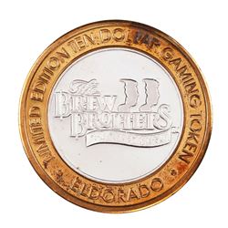 .999 Fine Silver Eldorado Reno, Nevada $10 Limited Edition Gaming Token