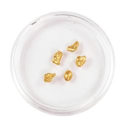 Lot of Gold Nuggets 2.41 Grams Gold Weight