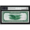 Image 2 : 1918 $1 Federal Reserve Bank Note Chicago Fr.727 PMG Choice About Uncirculated 58EPQ