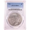 Image 1 : 1926 $1 Peace Silver Dollar Coin PCGS MS63