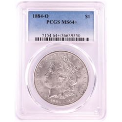 1884-O $1 Morgan Silver Dollar Coin PCGS MS64+